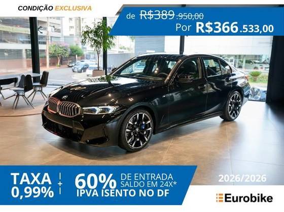 BMW 320i 2.0 16V TURBO FLEX M SPORT AUTOMÁTICO BMW 320i 2.0 16V TURBO FLEX M SPORT AUTOMÁTICO